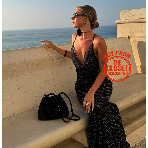 ZARA Strappy Maxi Dress NWT - Picture 4 of 16